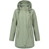 DEPROC activ Twin Peak II Softshellmantel Grau L