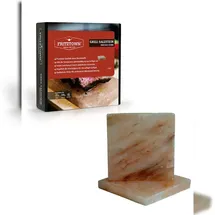 fritztown Grillplatte 20 x 20 x 2,5 cm rosa