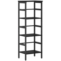 VidaXL Bücherregal 40 x 29,5 x 115 cm Schwarz