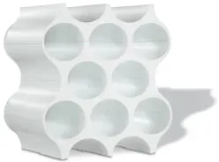 Koziol Weinregal SET-UP, flexibel aufbaubar 3596525 , Farbe: weiß