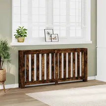 vidaXL Heizkörperverkleidung Räuchereiche 175x20x82 cm Holzwerkstoff - Braun