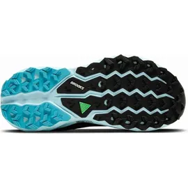Brooks Cascadia 19 GTX Damen Black/Ebony/Blue Flower 37,5
