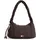 Tommy Hilfiger TJW CASUAL SHOULDER BAG Schultertasche Textil Dark Brown