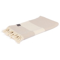 WellTouch Pestemal Hamam Saunatuch Diamant, Baumwolle, sand/natur 1 St