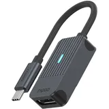 Rapoo USB-C Adapter grau USB-C auf DisplayPort