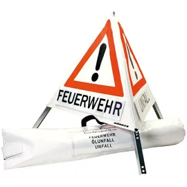 Dönges Klett-Faltsignal, 900 mm, retroreflektierend, ohne Klettschild
