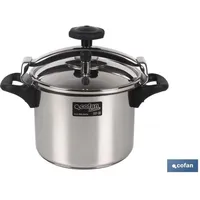 Inox Schnellkochtopf Polenta Induktion Modell 6 Lt