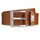 Herrengürtel Leder braun 85