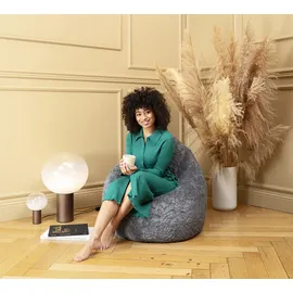 Magma Heimtex Sitting Point Sitzsack Fluffy 220 l Salbei