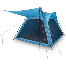 vidaXL Campingzelt 4 Personen Blau