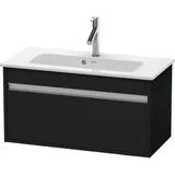 Duravit Waschtischunterschrank Ketho Compact 80x38,5cm, Ei sw, 1 Auszug, wandhängend