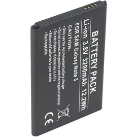 AccuCell Samsung Galaxy Note 3, Samsung Galaxy Note III, B800BE, B800BU Ersatz-Akku 3200mAh