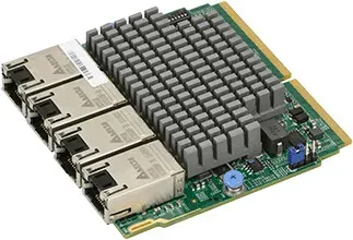 Supermicro SIOM 4X RJ45 Schnittstellenkarte/Adapter Eingebaut RJ-45