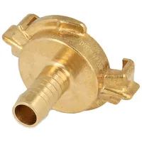 PUTEUS Schnellkupplung - 1/2 Zoll (13 mm) Schlauchstutzen-Schlauchstück mit