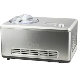 H.Koenig professionelle Eismaschine HF320 - Elektrisch - 2 L - 180 W - Kühlfunktion - Schnelle Zubereitung - Eis, Frozen Joghurt und Sorbet