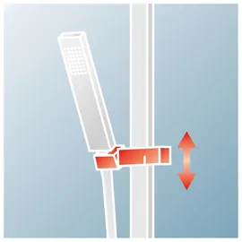 Schulte DuschMaster Rain mit Einhebelmischer eckig