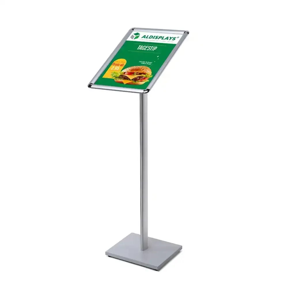 Prospektständer Infoständer DIN A3 mit Klapprahmen - praktisch leichter Plakatwechsel