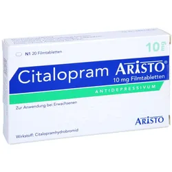 Citalopram Aristo 10 mg Filmtabletten 20 St