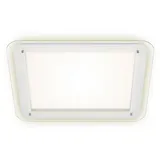 Briloner LED Deckenleuchte Free weiß 52 x 52 cm mit Backlight-Effekt