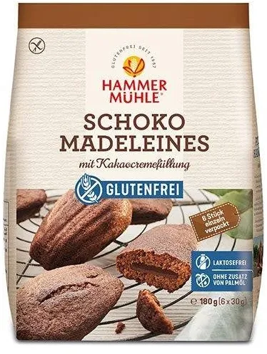 Hammermühle Schoko Madeleines glutenfrei 180 g