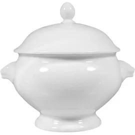 SELTMANN WEIDEN Löwenkopfterrine mit Deckel weiß 2,15 l