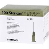 1001 Artikel Medical Sterican Kan.Luer-Lok 0,40x20mm Gr.20 grau
