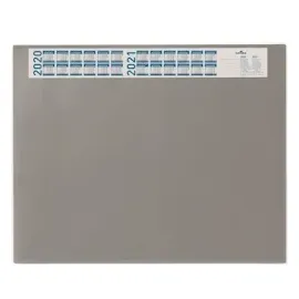 Durable Schreibtischunterlage Kunststoff grau