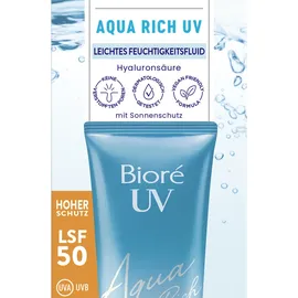 Bioré Aqua Rich UV Leichtes Feuchtigkeitsfluid Fluid LSF 50 50 ml