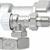 HEIMEIER V-exact II Thermostatventil 1/2 Zoll Eck umgekehrte Flussrichtung