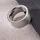 FIRETTI Fingerring FIRETTI "Schmuck Geschenk Edelstahl Ring Damenring Herrenring Ice" Gr. 62, silber (edelstahlfarben), Fingerringe, Damen, 62, Edelstahl, 11mm, Fingerring