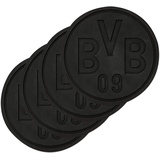 BVB Borussia Dortmund Borussia Dortmund BVB-Silikonuntersetzer (4 Stück)