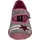 Fischer Markenschuh Fischer Kinder Hausschuh Mädchen Mary Jane Ballerina Glitzer Stern 632344, Größe:33 EU, Farbe:Grau - Grau - 33
