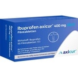 axicur Ibuprofen axicur 400 mg akut Filmtabletten