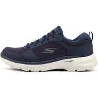 SKECHERS Herren Go Walk 6 Bold Knight Sneaker, Navy Blue, 44.5 EU