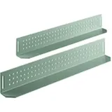 Triton RAB-NL-X01-X1 Schwerlastschienen 380mm, für 600mm Schranktiefe, schwarz