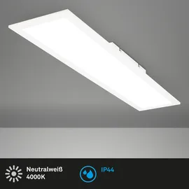 Briloner LED Panel 1 rechteckig weiß
