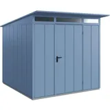 EcoStar Elegant-P Typ 2 2,38 x 2,38 m taubenblau 1-flüglige Tür