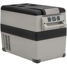 vidaXL Kühlbox mit Tragegriff Grau 35L PP & PE