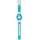 JACQUES FAREL KFW 4333 3 bar Kunststoffgehäuse blau Silikonarmband blau onesize