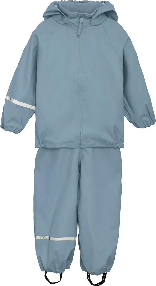 Celavi Basic Rainwear set -PU smoke blue (969) 120