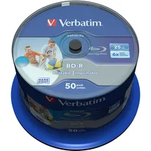 Verbatim 43812 BD-R 25GB/1-6x Cakebox 50 Stück(e)