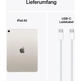 Apple iPad Air 11" (7. Generation 2025) 512 GB Wi-Fi + Cellular Polarstern