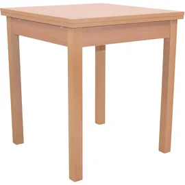 Hofmann Living And More Essgruppe "3tlg. Tischgruppe", gelb (buche, nachbildung, gelb, buche, nachbildung), B:45cm H:95cm T:48cm, FSC-zertifiziertes Massivholz, HOFMANN LIVING AND MORE, Sitzmöbel-Sets, Essgruppe, Stühle montiert