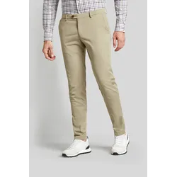 Stoffhose BUGATTI, Herren, Gr. 33, Länge 34, beige, 89% Baumwolle, 7% Elastomultiester, 4% Elasthan, casual, normal, Hosen, mit hohem Baumwollanteil