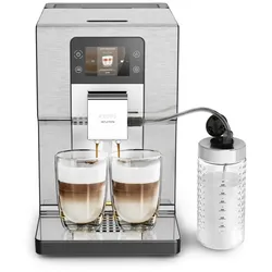 Krups Intuition Experience+ EA877D Kaffeevollautomat, Edelstahl/schwarz
