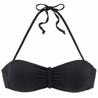 Buffalo Bandeau-Bikini-Top Damen schwarz Gr.32 Cup A/B