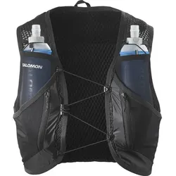 SALOMON Rucksack ACTIVE SKIN 12 SET BLACK/METAL, BLACK/METAL/, XL