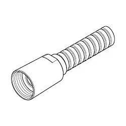 Dornbracht Metall-Brauseschlauch 093002065-06 775mm, platin matt