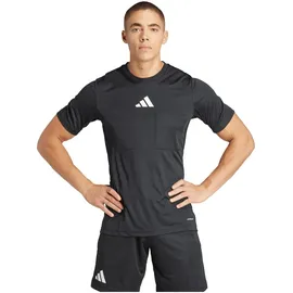 adidas Referee 24 Jersey Herren Schiedsrichterhemd, schwarz - black XS