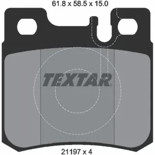 Textar Bremsbelagsatz, Scheibenbremse